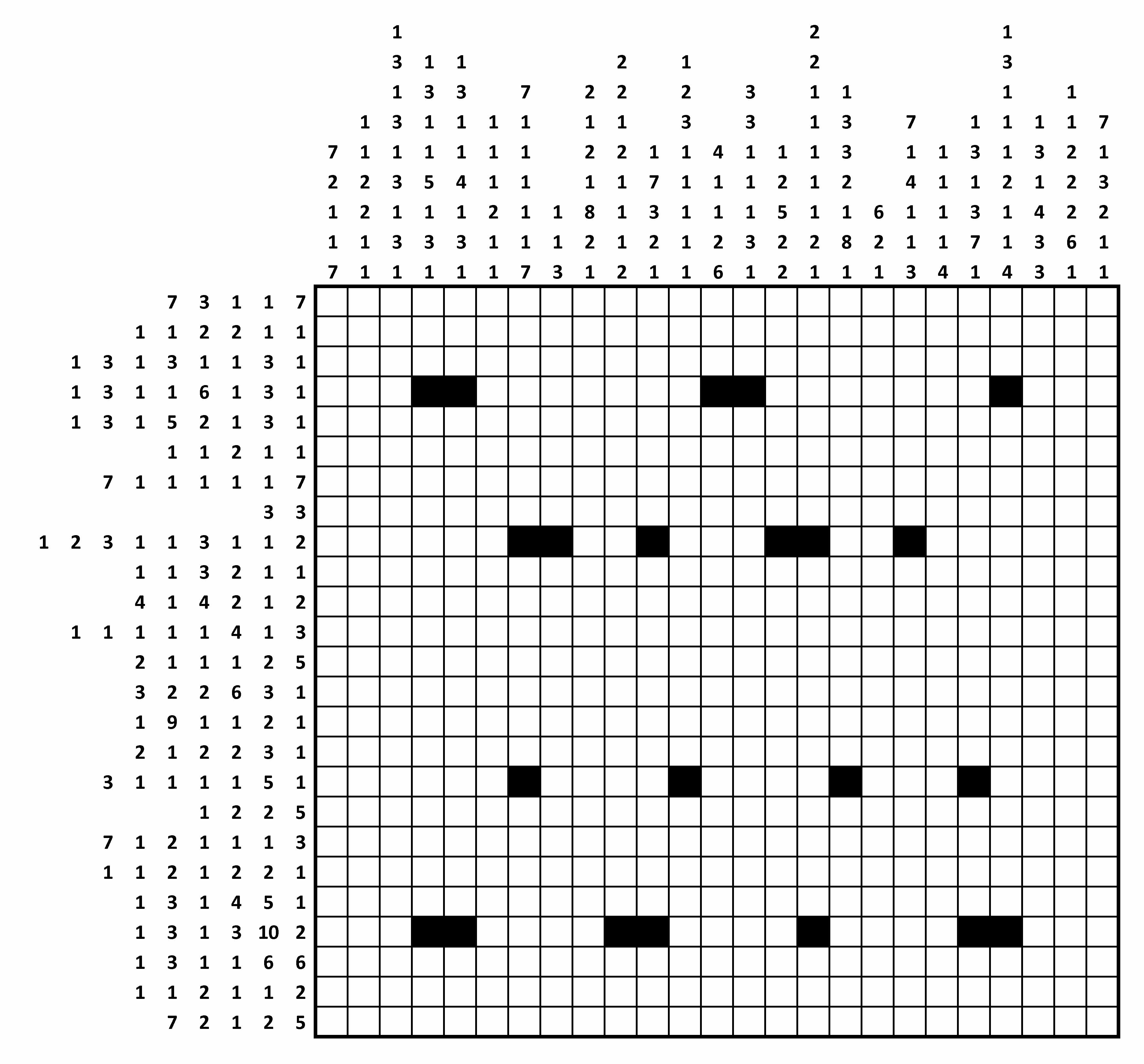 The GCHQ christmas challenge grid