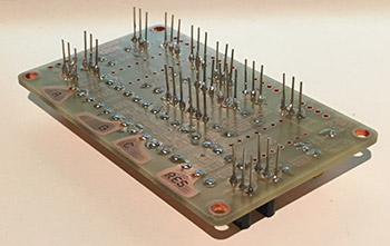 Transistors soldered